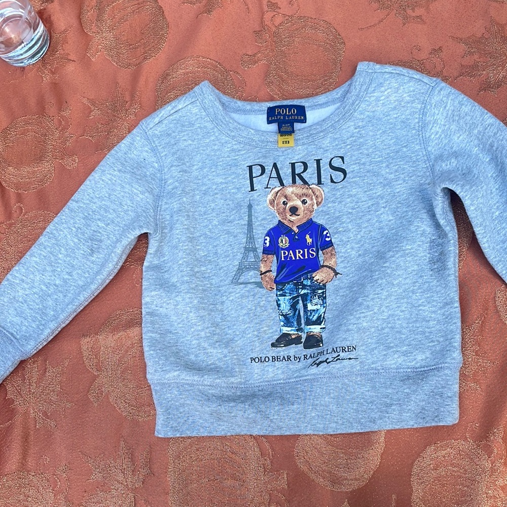 Toddler Ralph Lauren sweatshirt bear